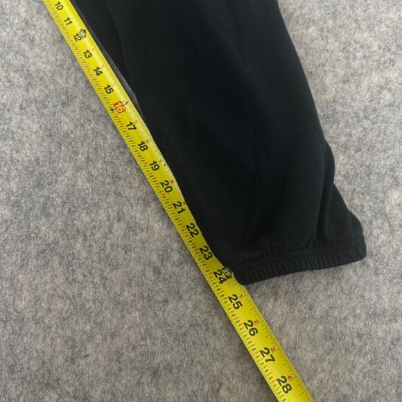 Freecity Cotton Logo Joggers Squid Ink Black Sweatpants Size M Yellow Bird - Picture 7 of 8